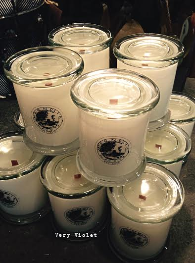 I couldn't make the trip without taking home one of Joanna's signature candles.