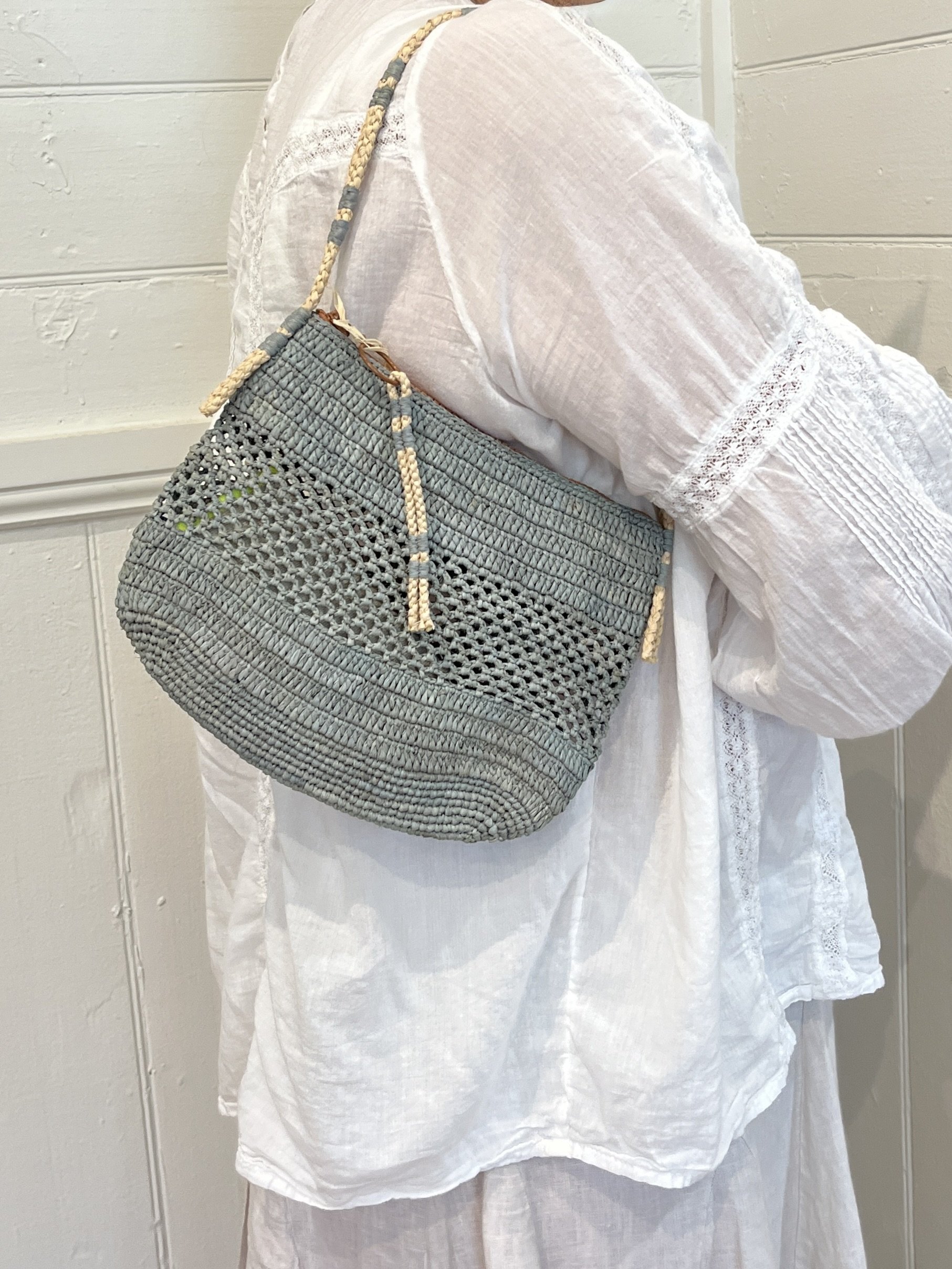 Sans Arcidet Paris – Small Balagan Bag in Celeste