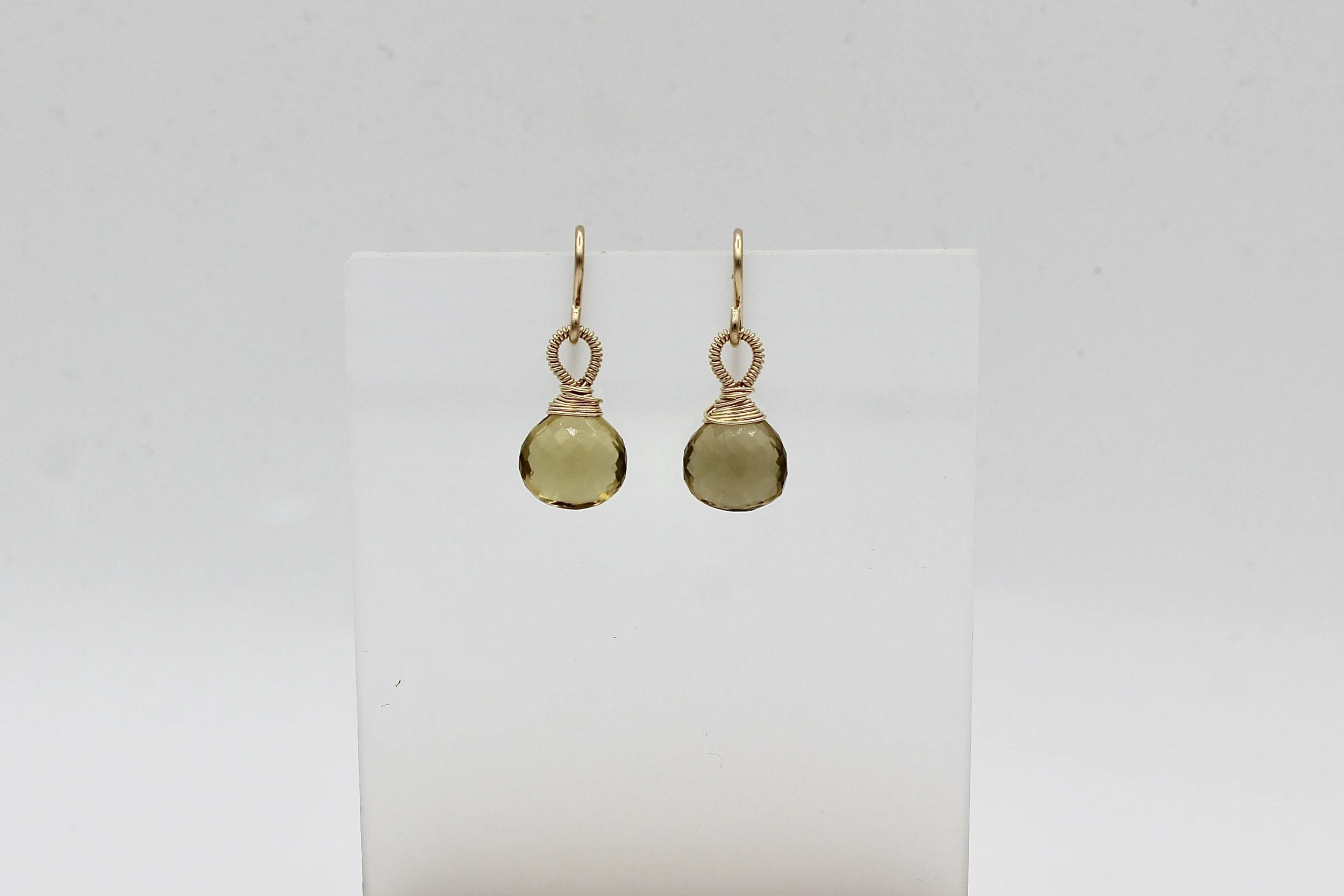 Chattral – Classic Whisky Quartz Earrings