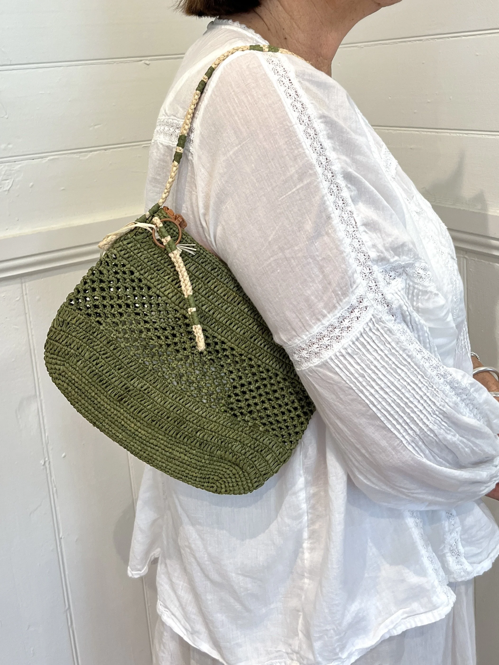 Sans Arcidet Paris – Small Balagan Bag In Cactus