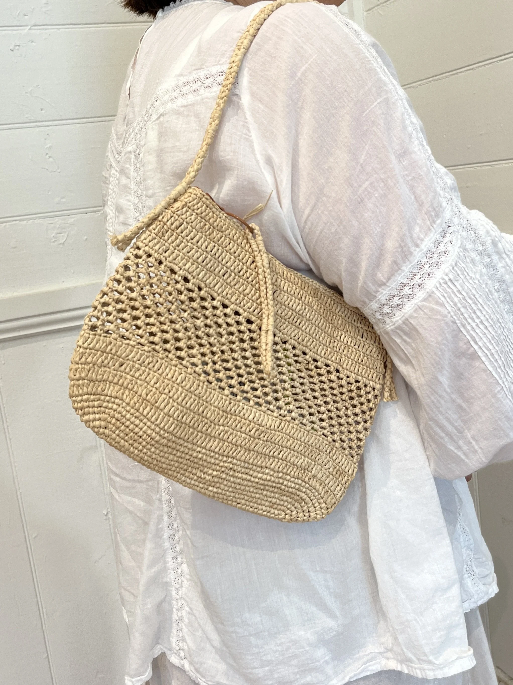 Sans Arcidet Paris – Small Balagan Bag in Natural