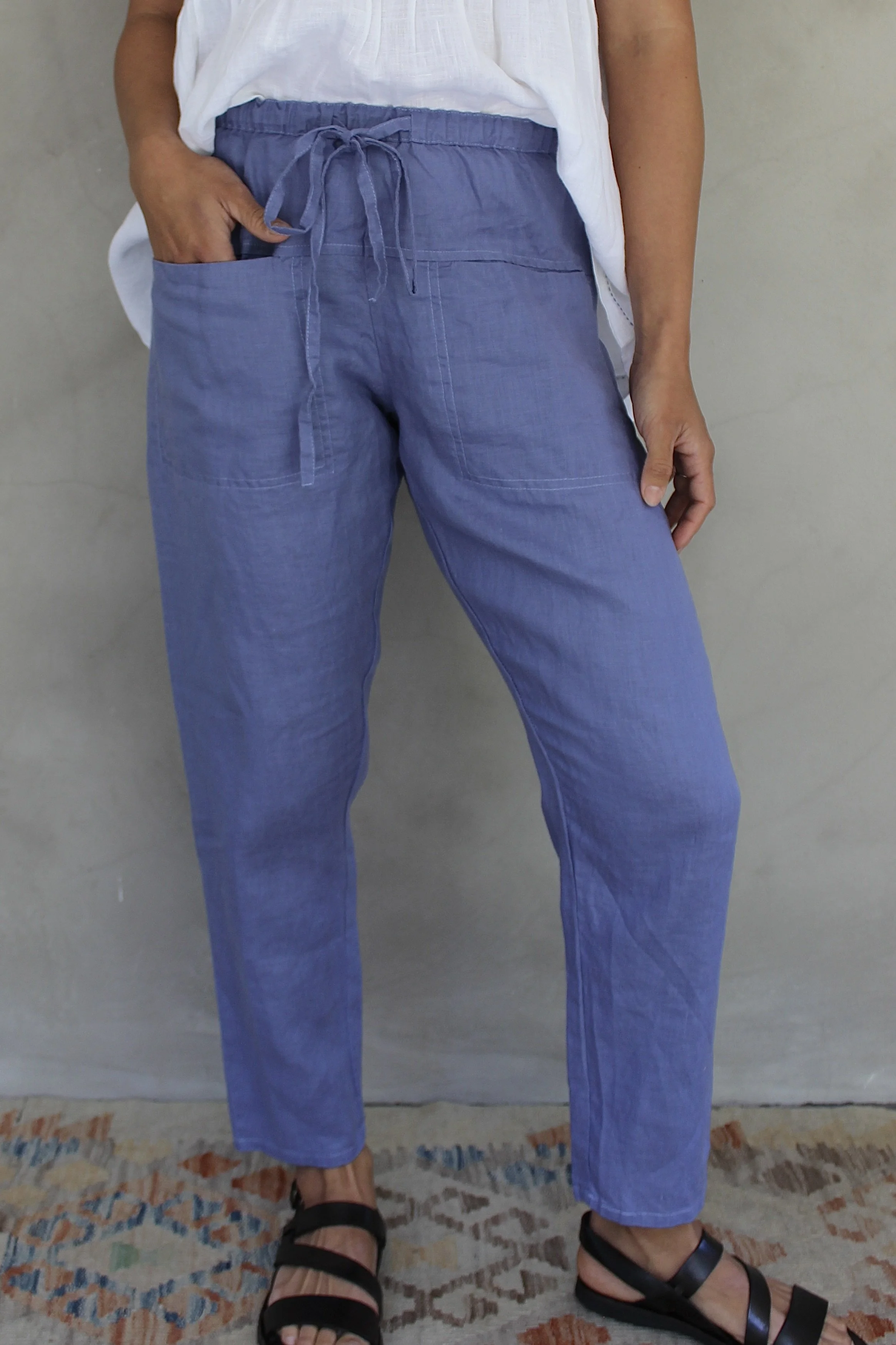 Frockk – Jessie Pant in Cornflour