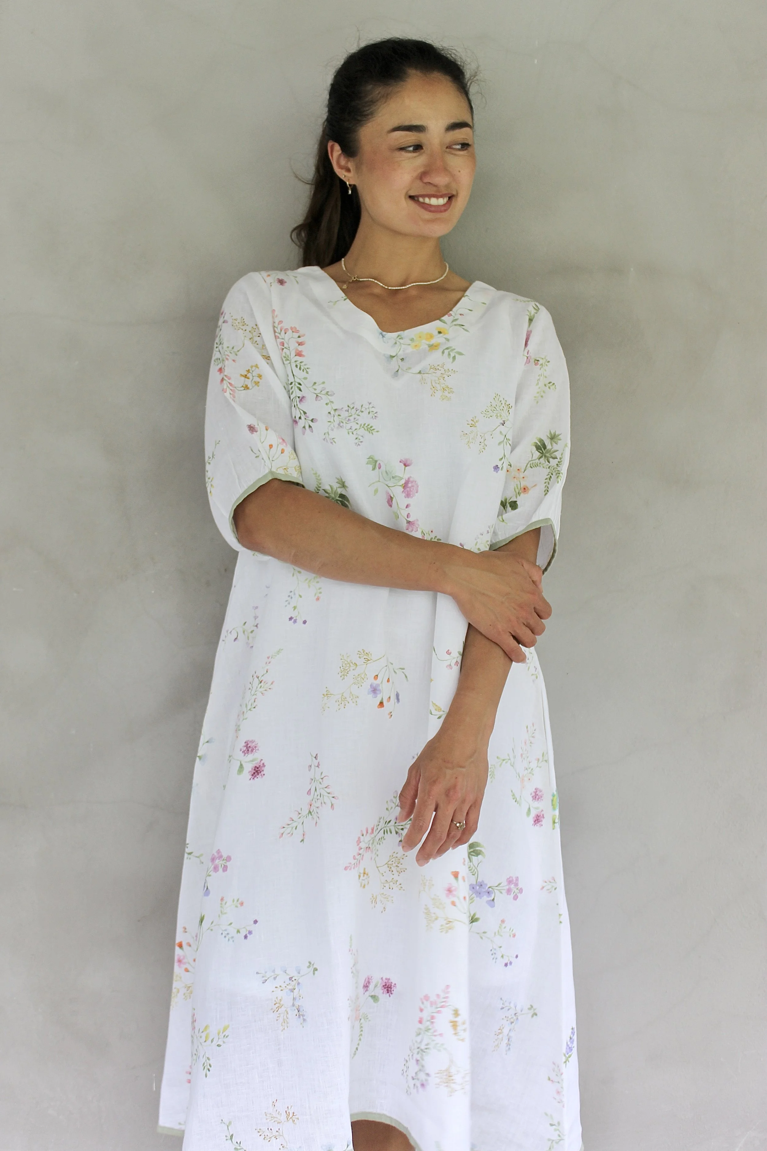 Manan – Nami Dress in Botanical