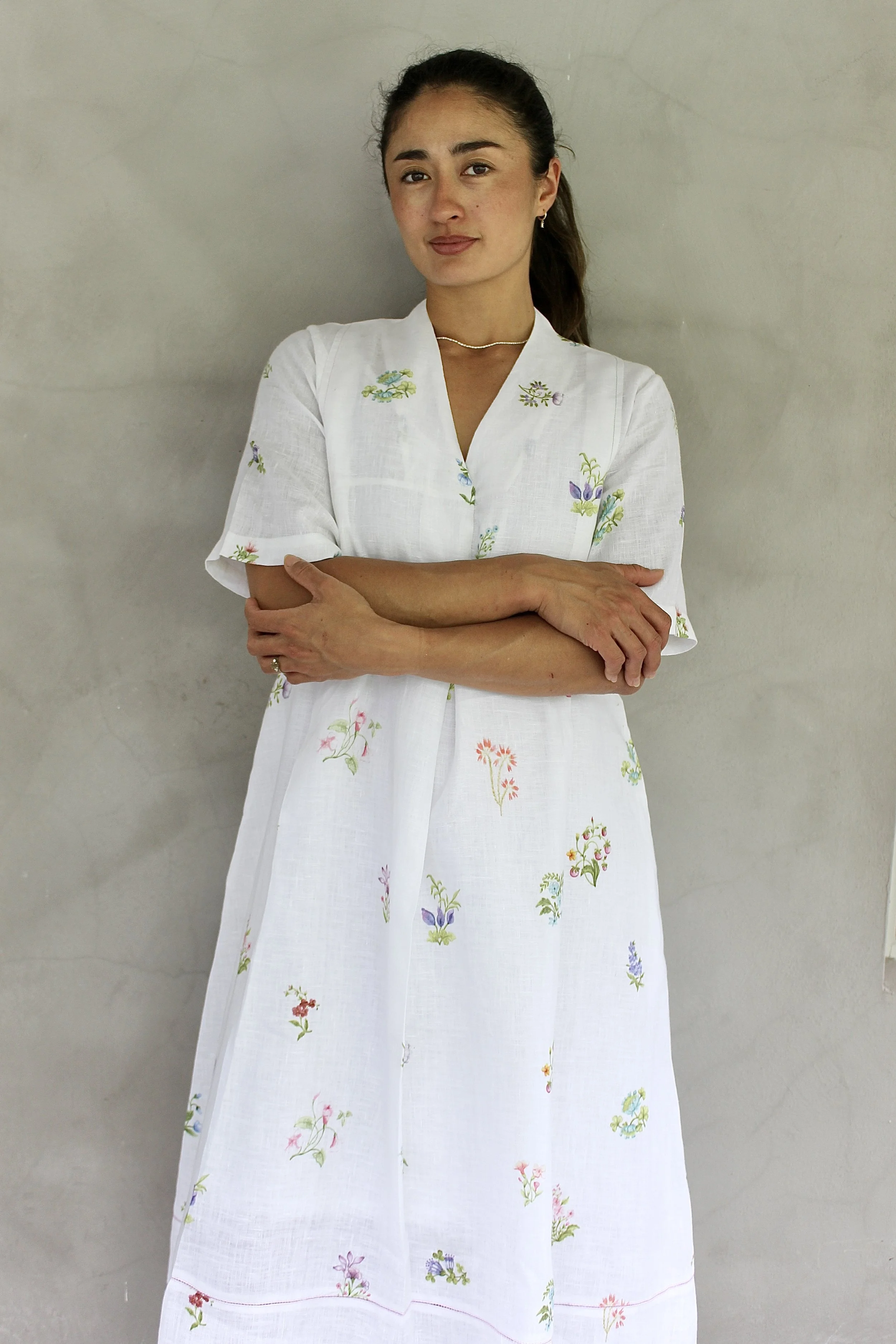 Manan – Ita Dress in Botanical
