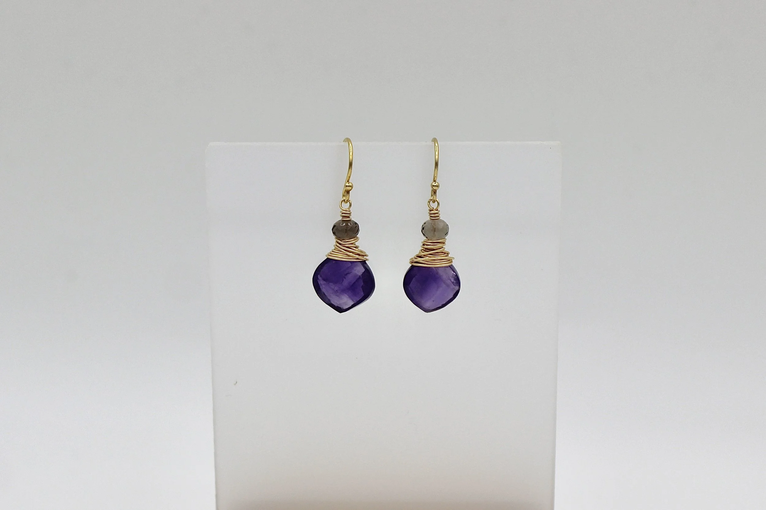 Chattral – Amethyst Earrings