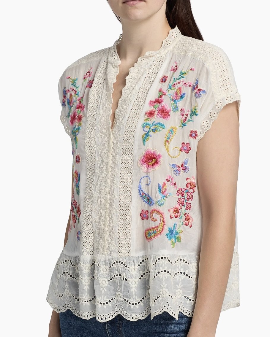 Johnny Was – Astrud Romana Blouse