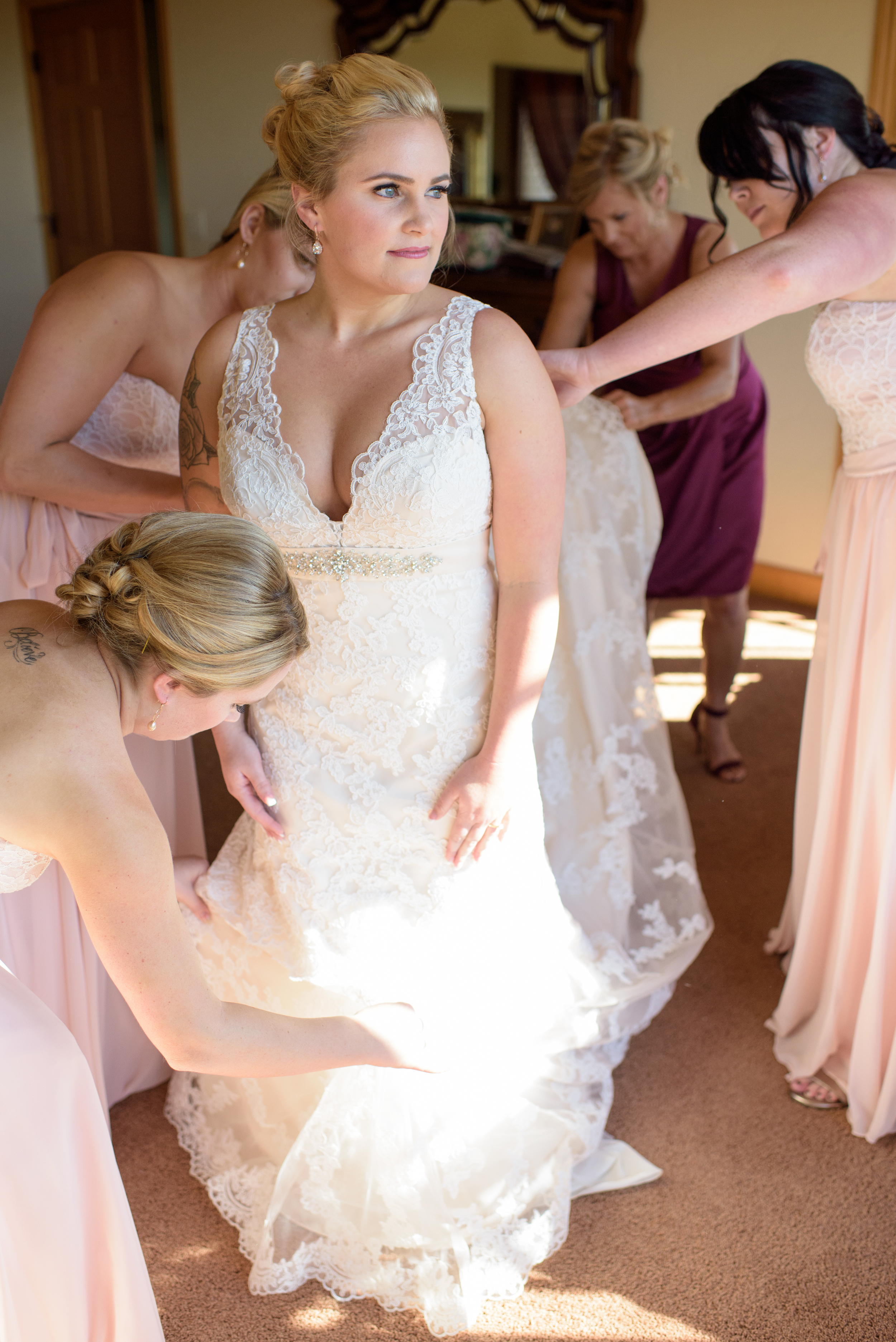 Hair + Makeup by Kat Louis // Photo by Gina Petersen Photography