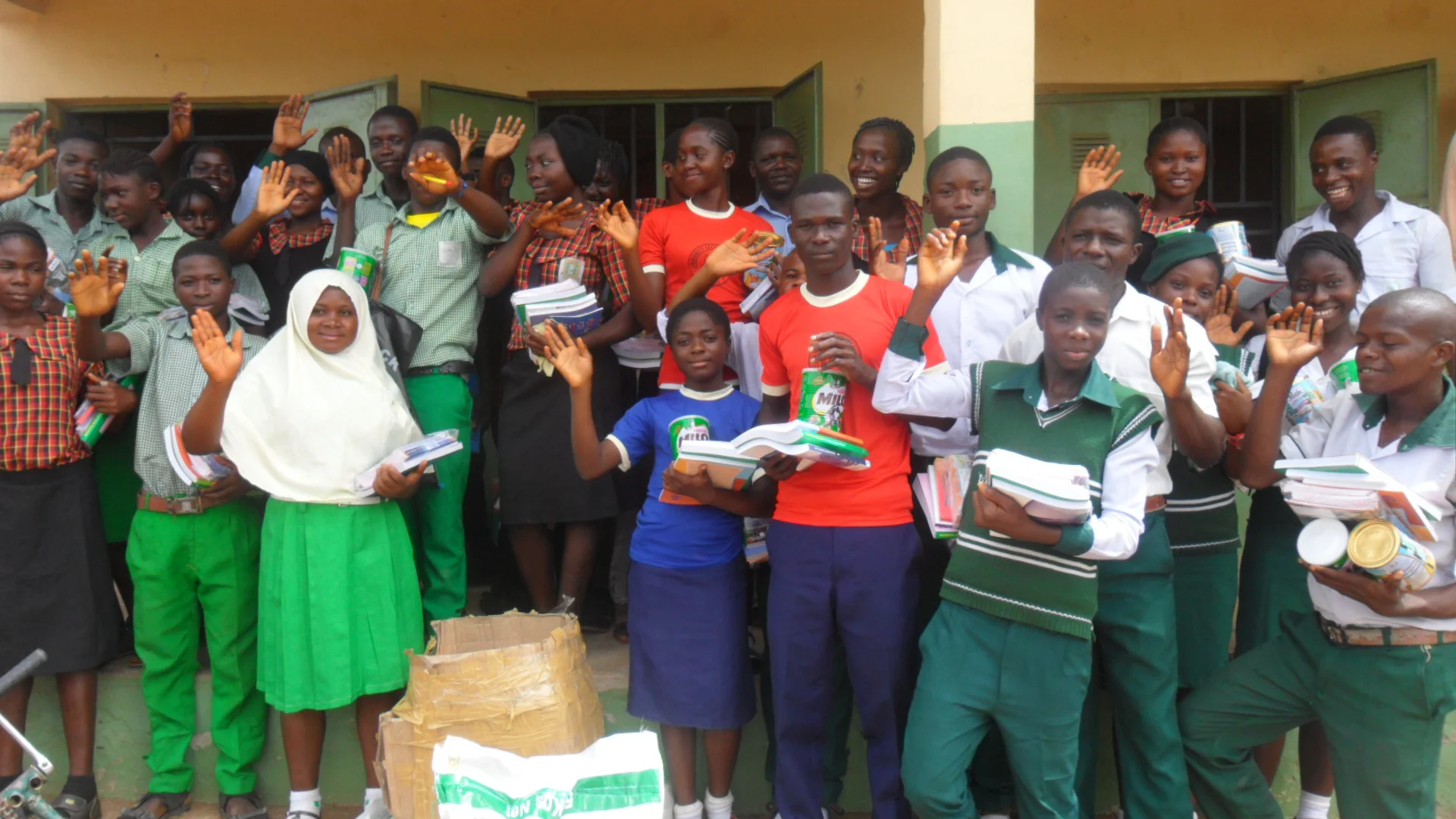 Orphans and Vulnerable Children in Kabussa Community back to School with Support from the Addax & Oryx Foundation