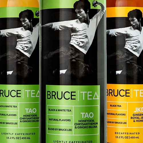 East Meets West in Bruce Lee Tea challenge - Package Design