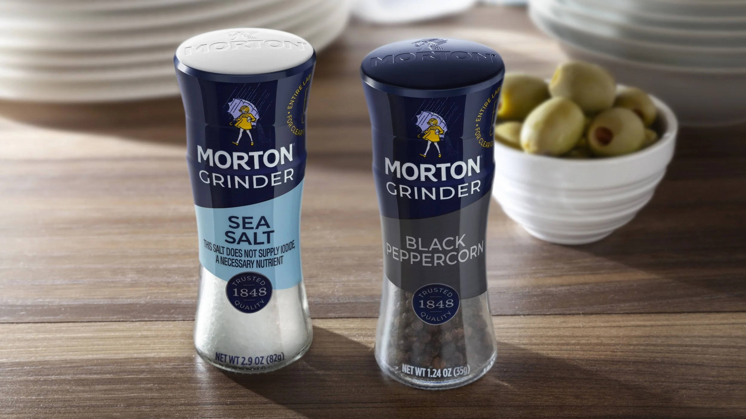 Morton Salt Grinder