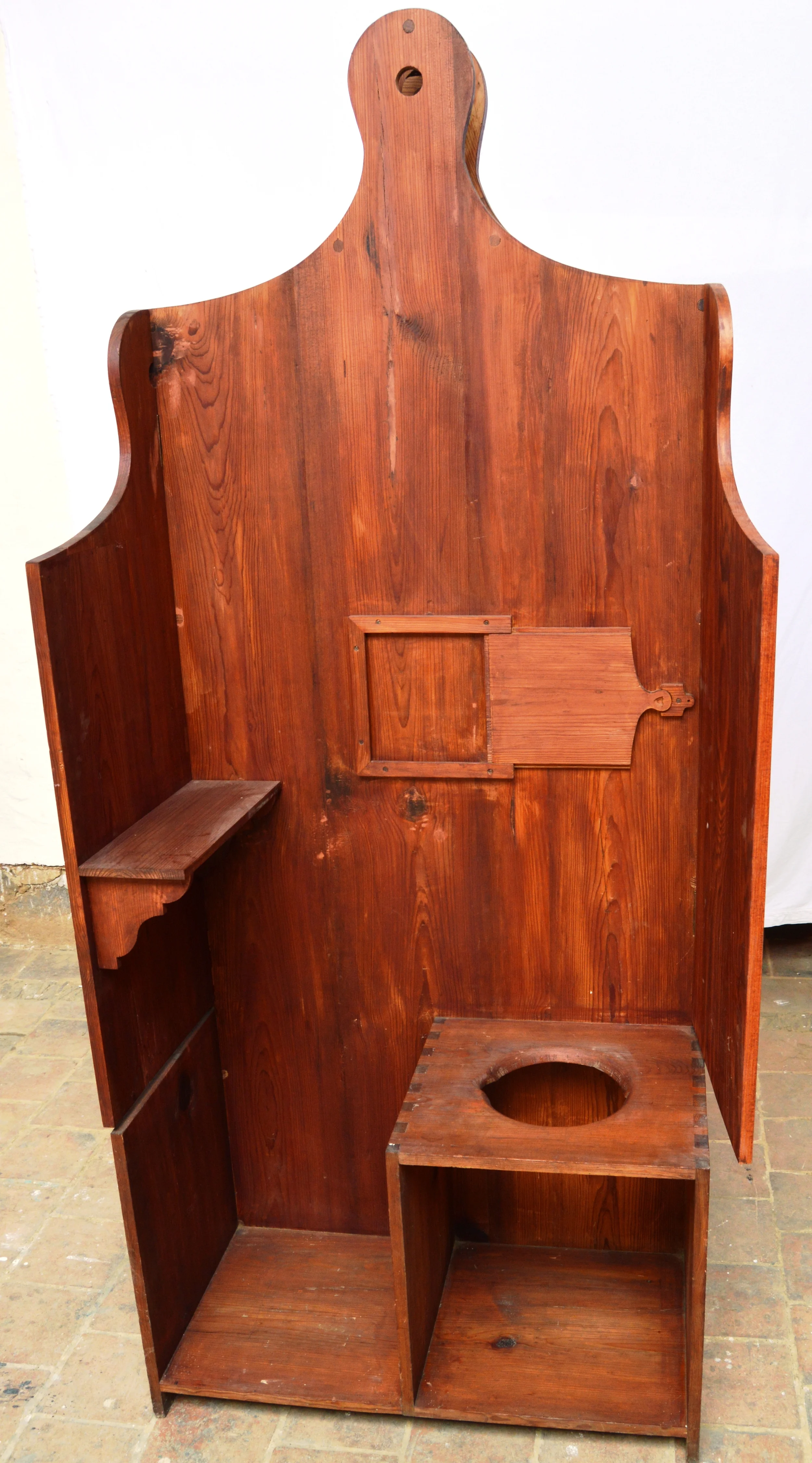 The Confessional. Wood. 22" x 33" x 81". GHLP-1058