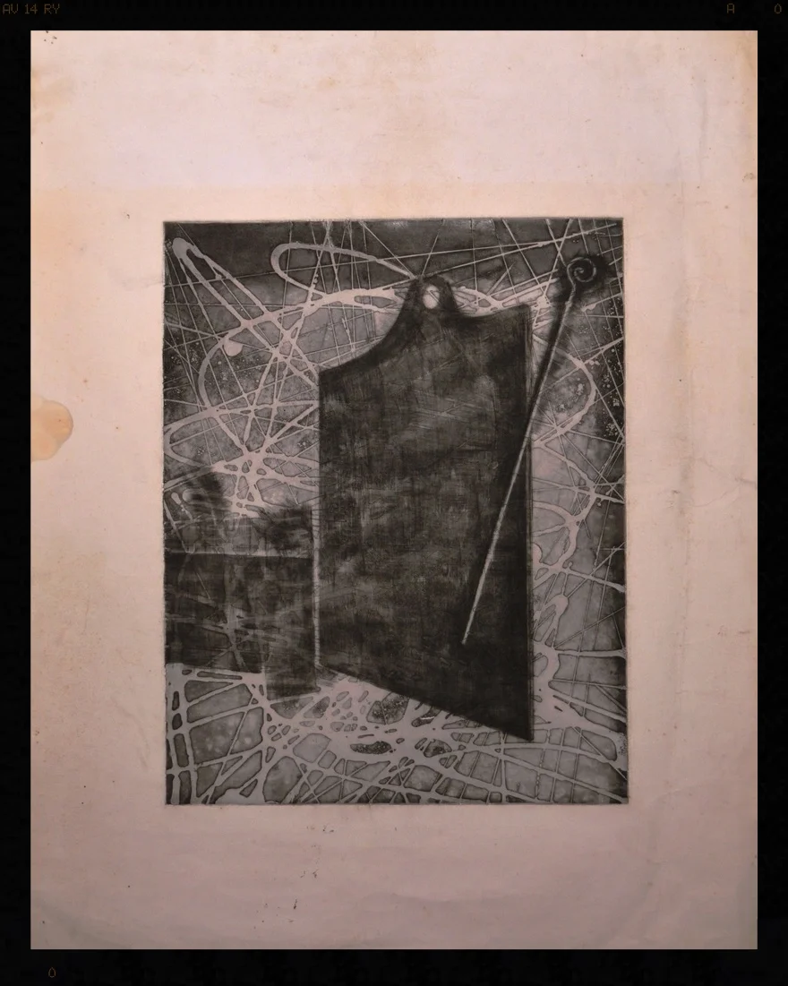 Untitled. Engraving. 17" x 19". GHLP-2052