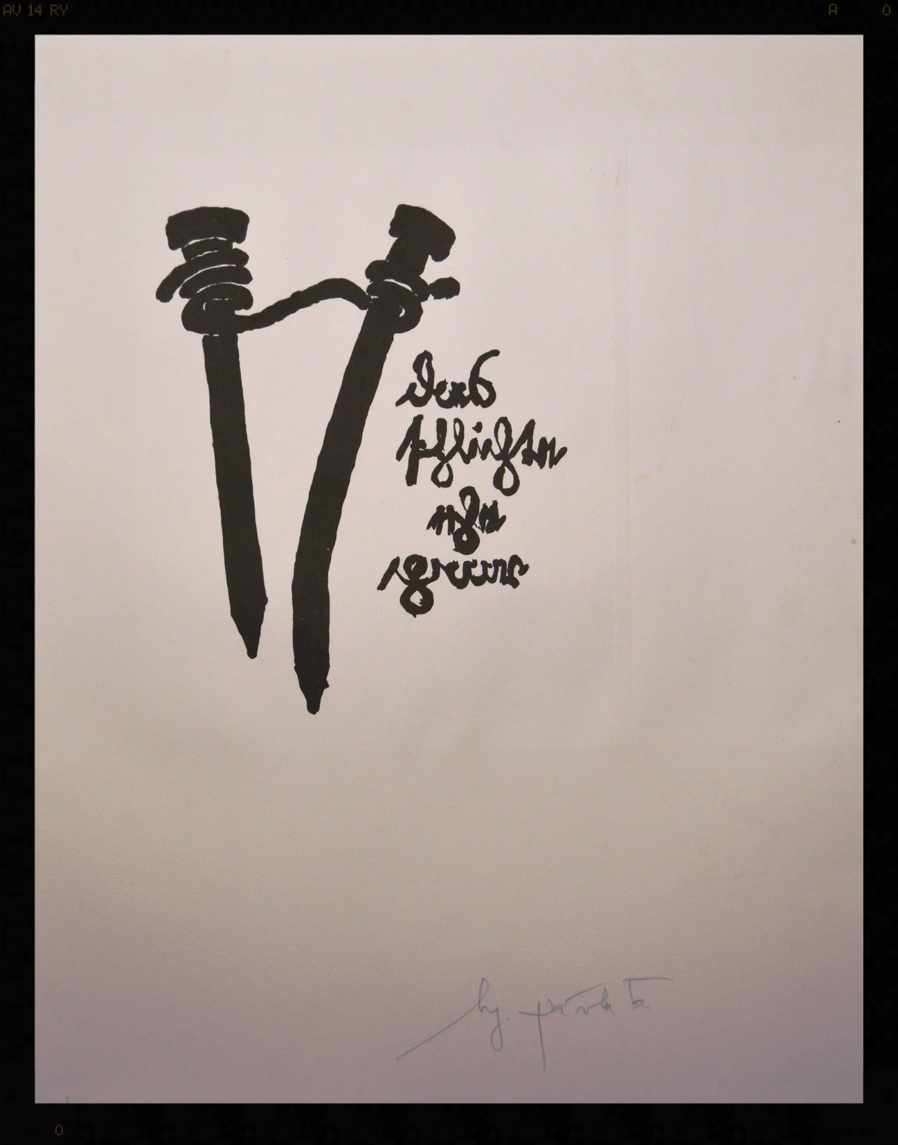 The Simple Married Couple. Lithograph. 18" x 22". GHLP-2069