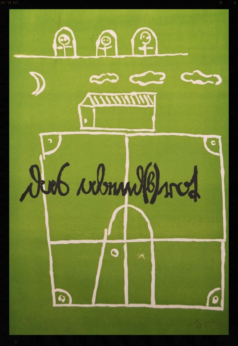 Double Meaning. Lithograph. 15" x 27". GHLP-2045