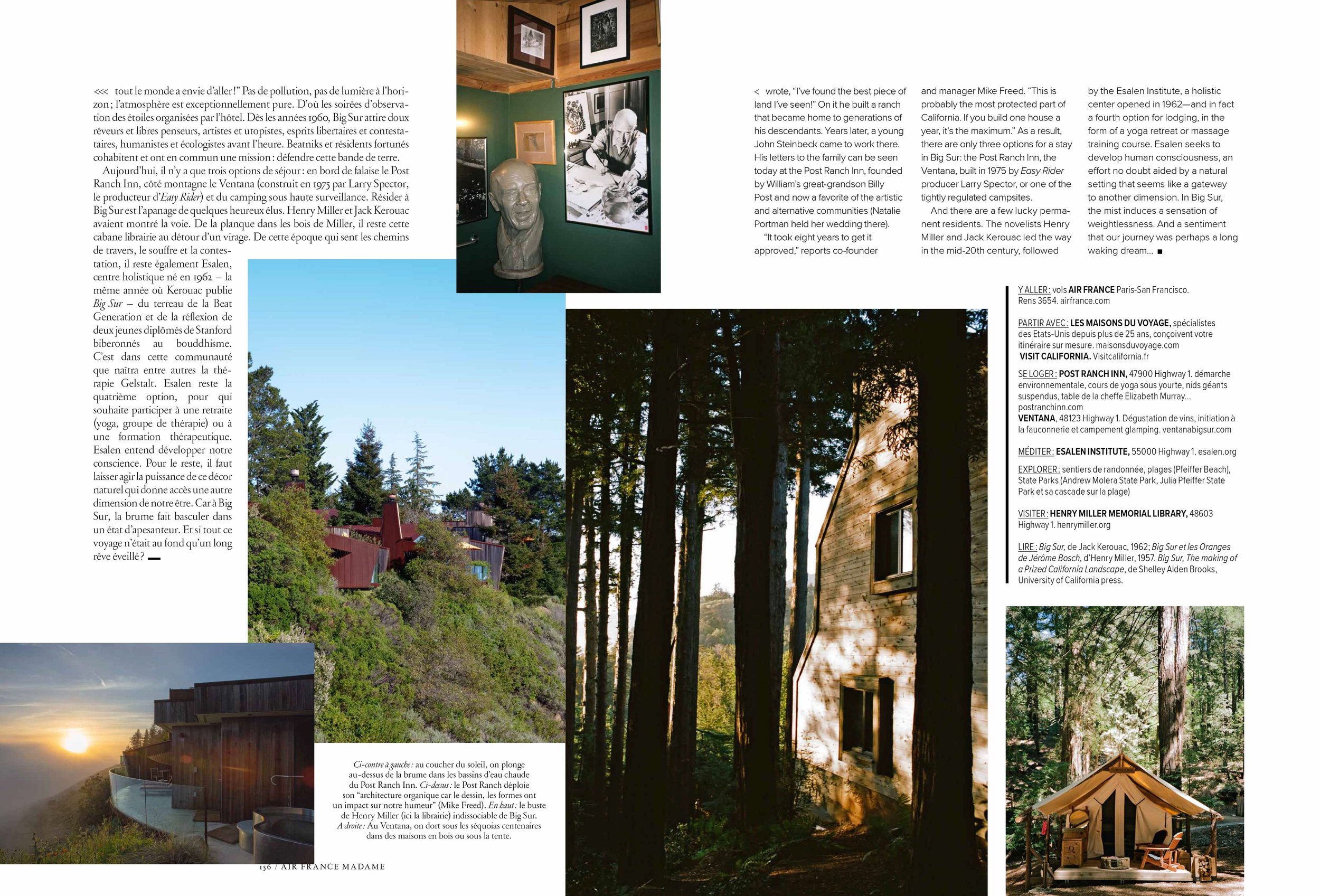 Air France Magazine / Big Sur, CA