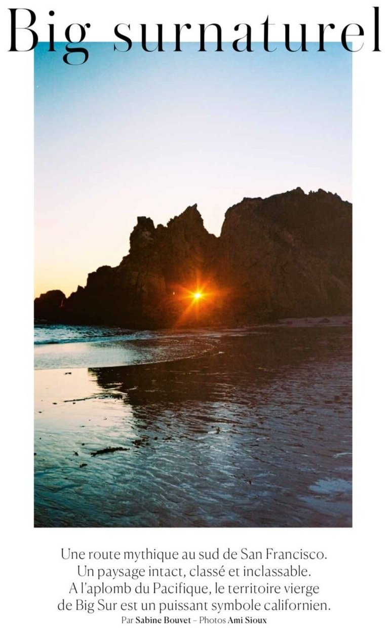 Air France Magazine/ Big Sur (Copy)