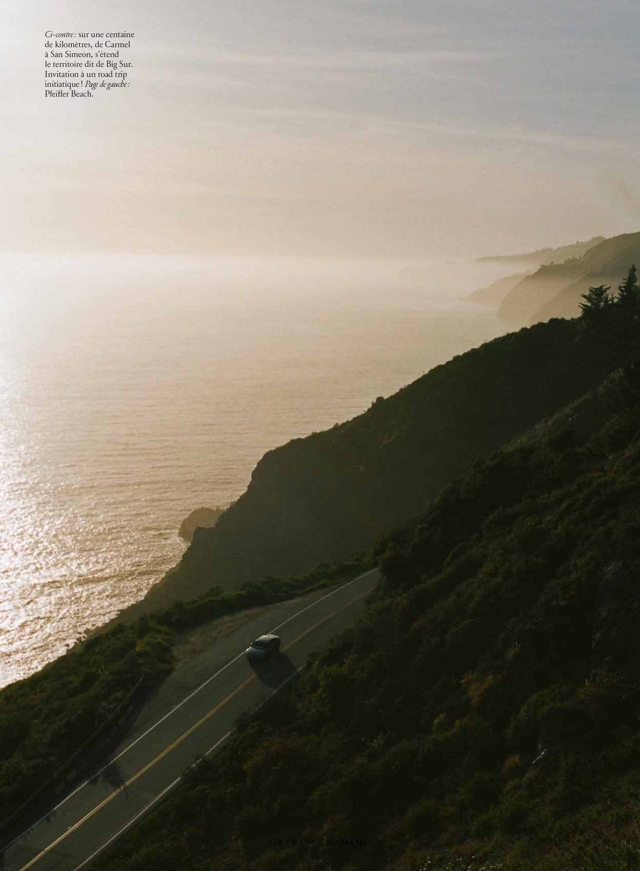 Air France Magazine / Big Sur, CA