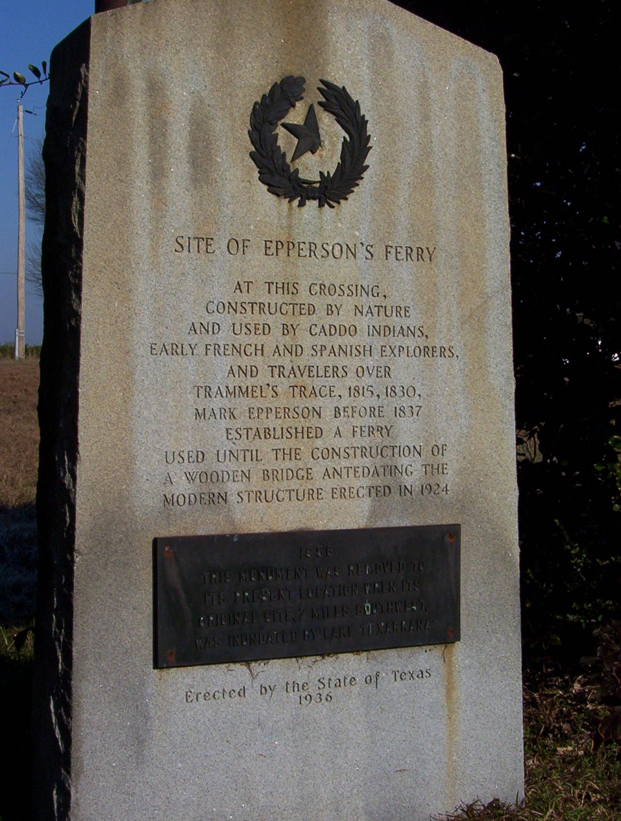 Epperson's Ferry Historical Marker