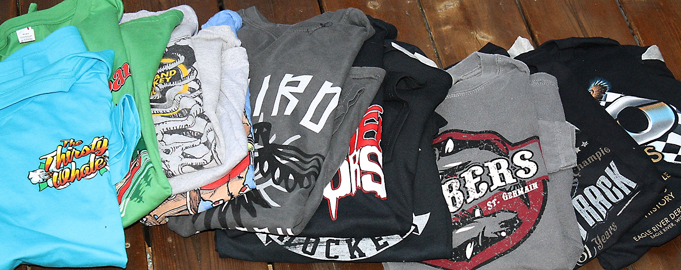 T-shirts I Have Designed
