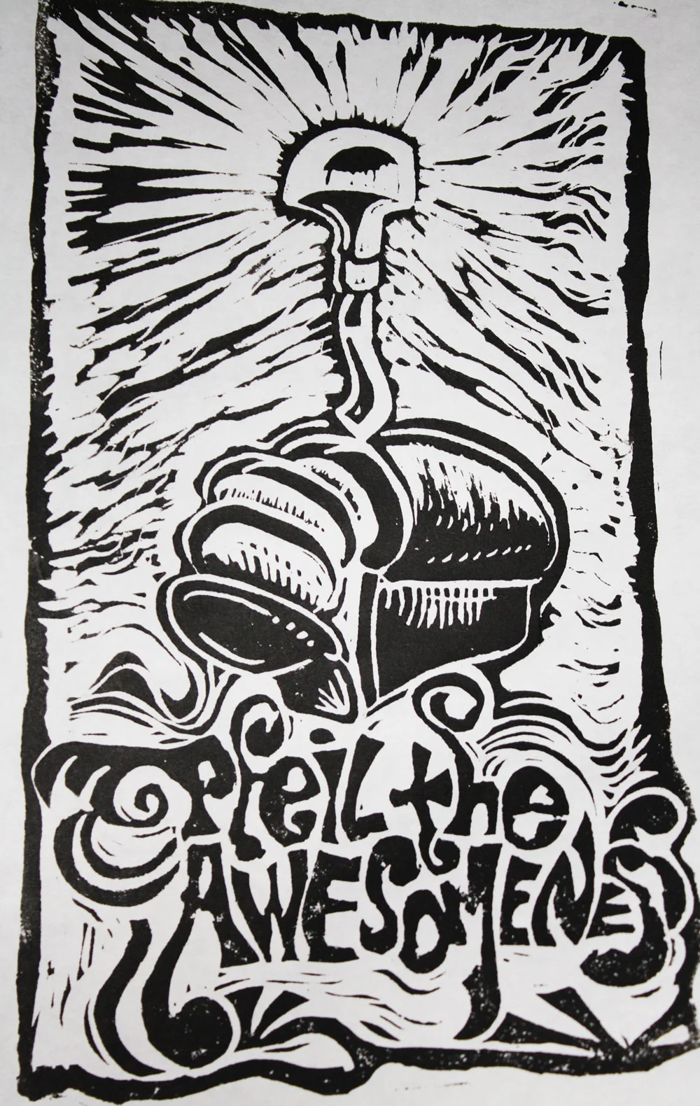 Linoleum Print - Pfeil Tools - Personal