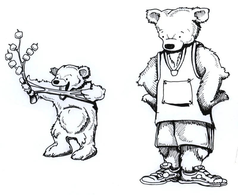 Bear Cupboard Run Event Sketch