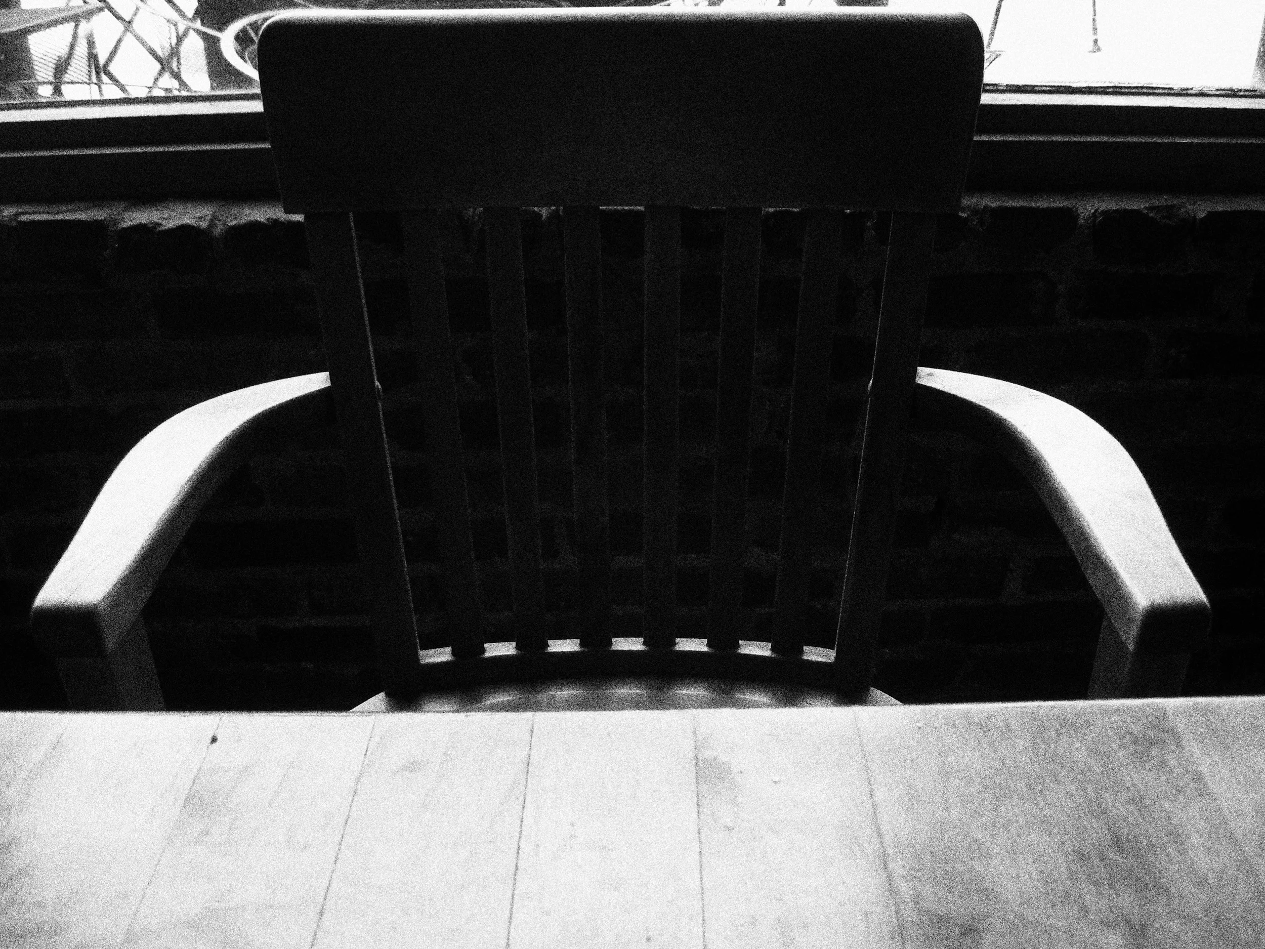  "Some people never get an opportunity, others never take one." photo credit. Change to blk and wht