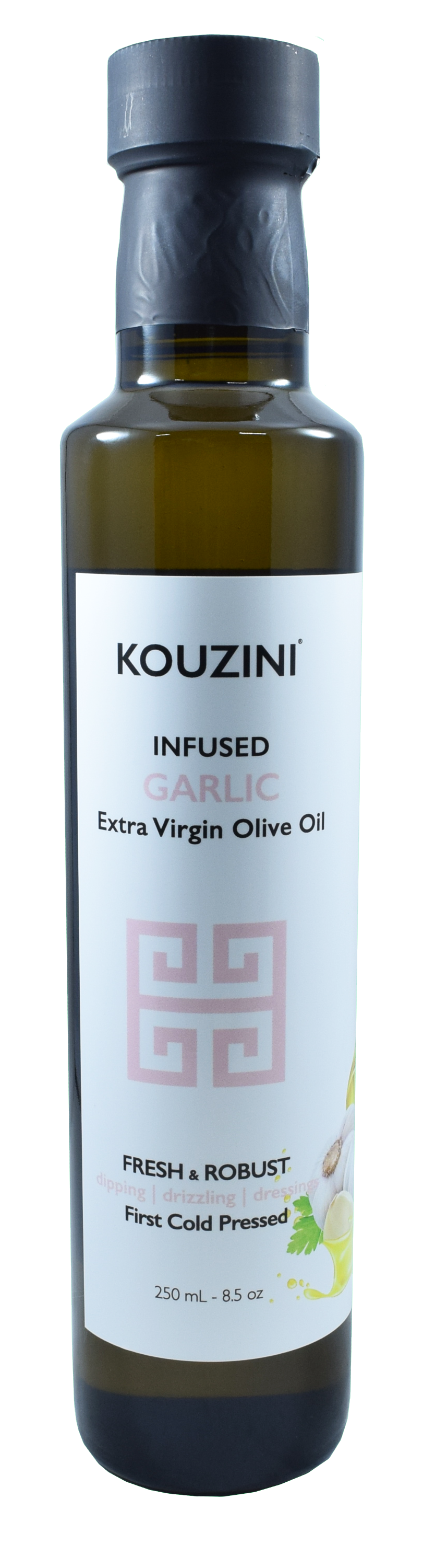 Garlic Infused Extra Virgin Olive Oil 250ml — KOUZINI