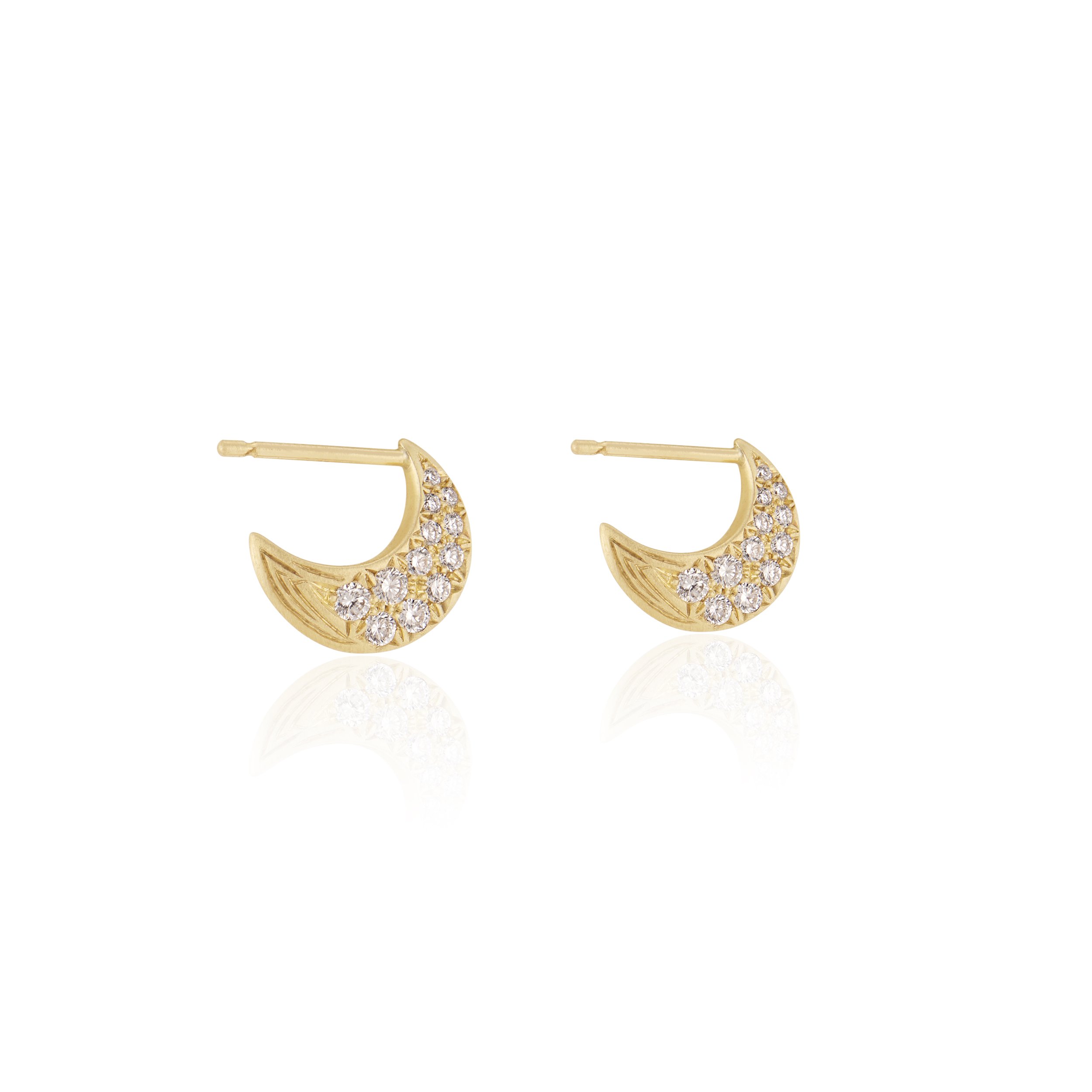Luar Diamond Hoops