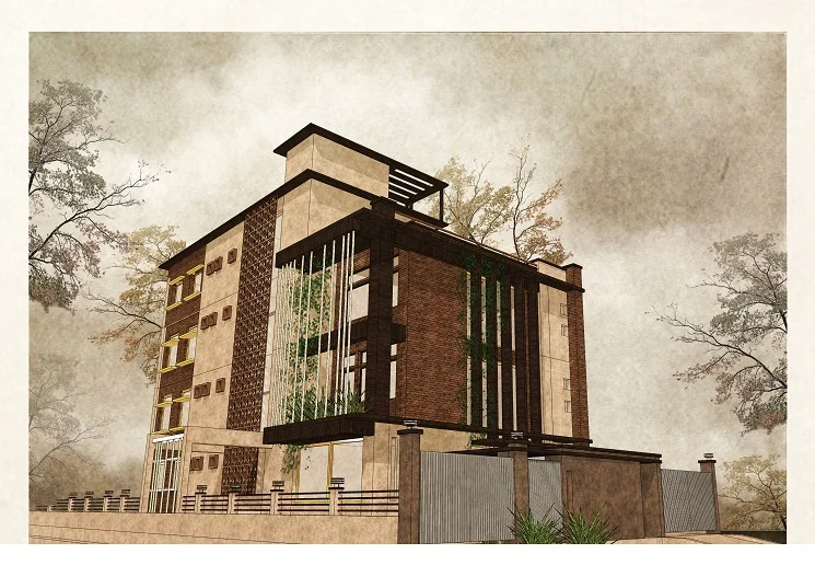 Elevation- Perspective View