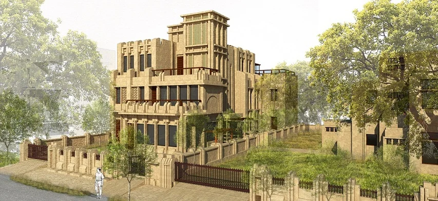 minaret house, chaukor studio