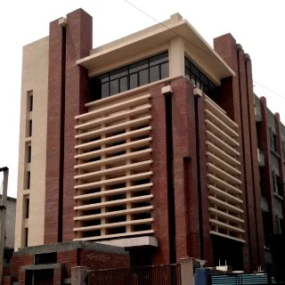 Louver Office, Exterior Design Sector- 8, Noida (BUA-21,000sqft)