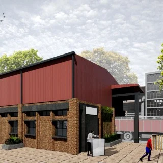   DNN Industries, Exterior Design  Balbhadrapur, Uttrakhand (BUA-4500sqft) 