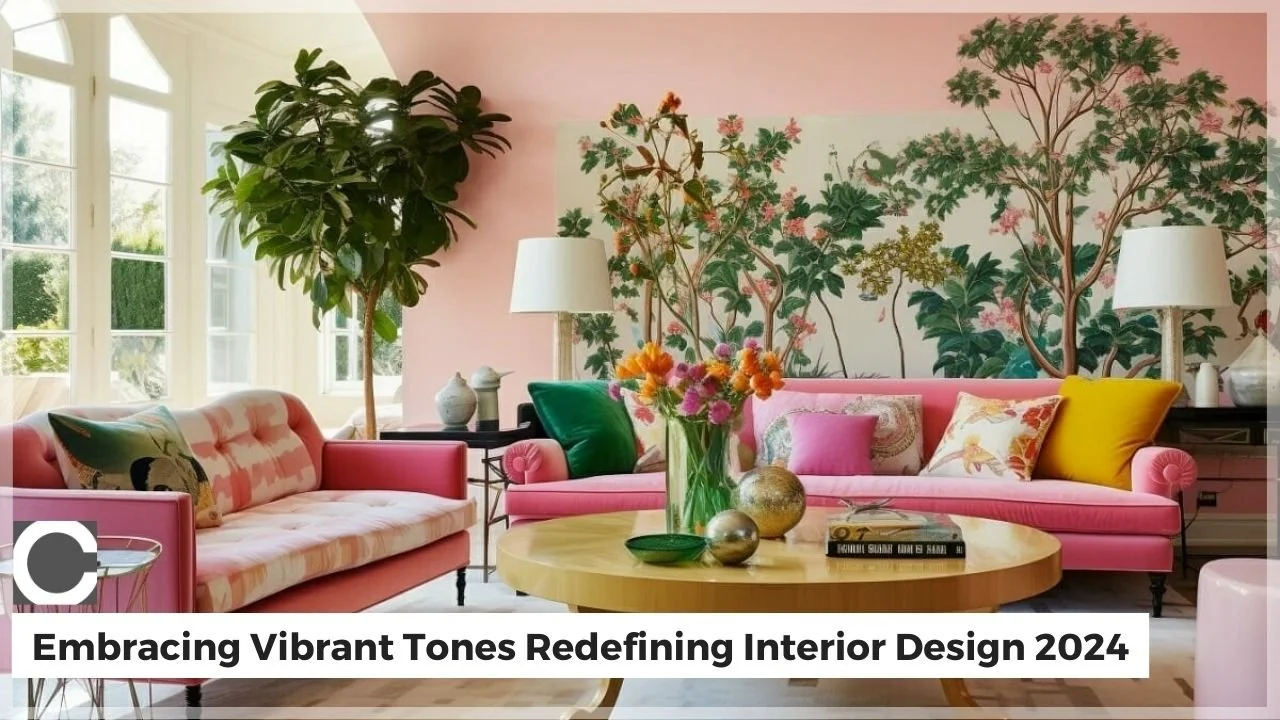 Embracing the Vibrant Tones Redefining Interior Design this year