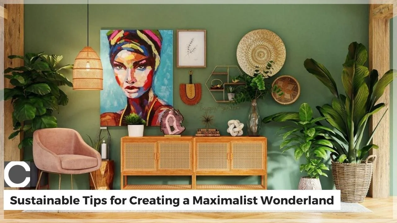 Go Big, Go Green: Sustainable Tips for Creating a Maximalist Wonderland