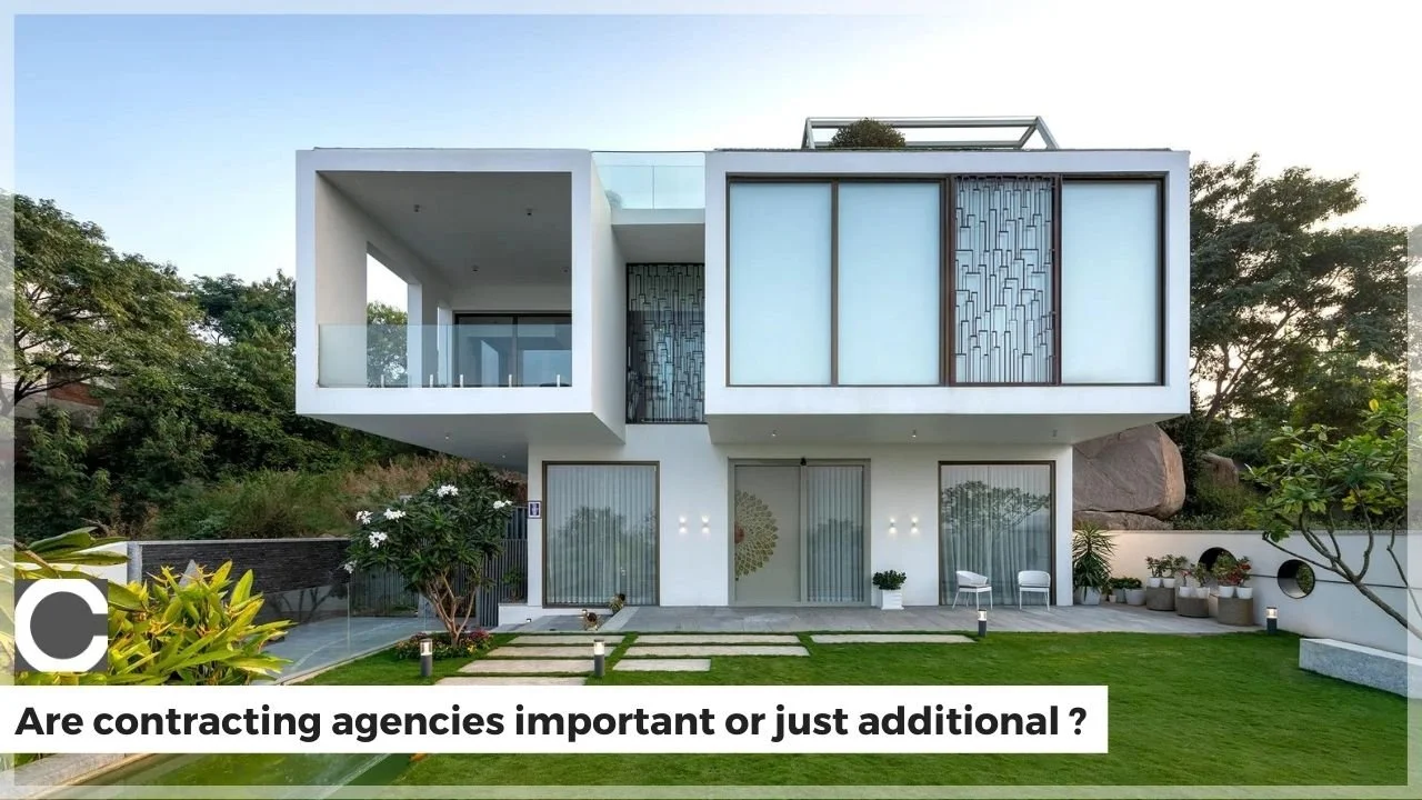 Are contracting agencies important or just additional ?