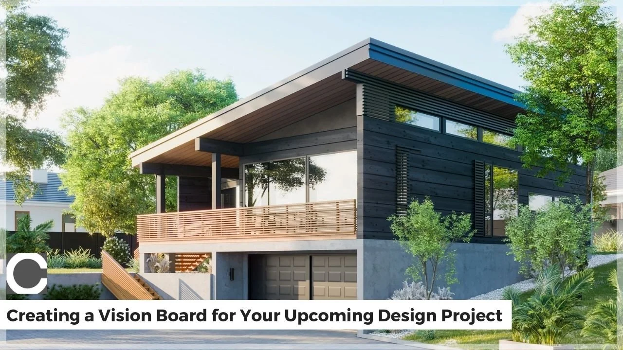 Creating a vision board for your upcoming design project 