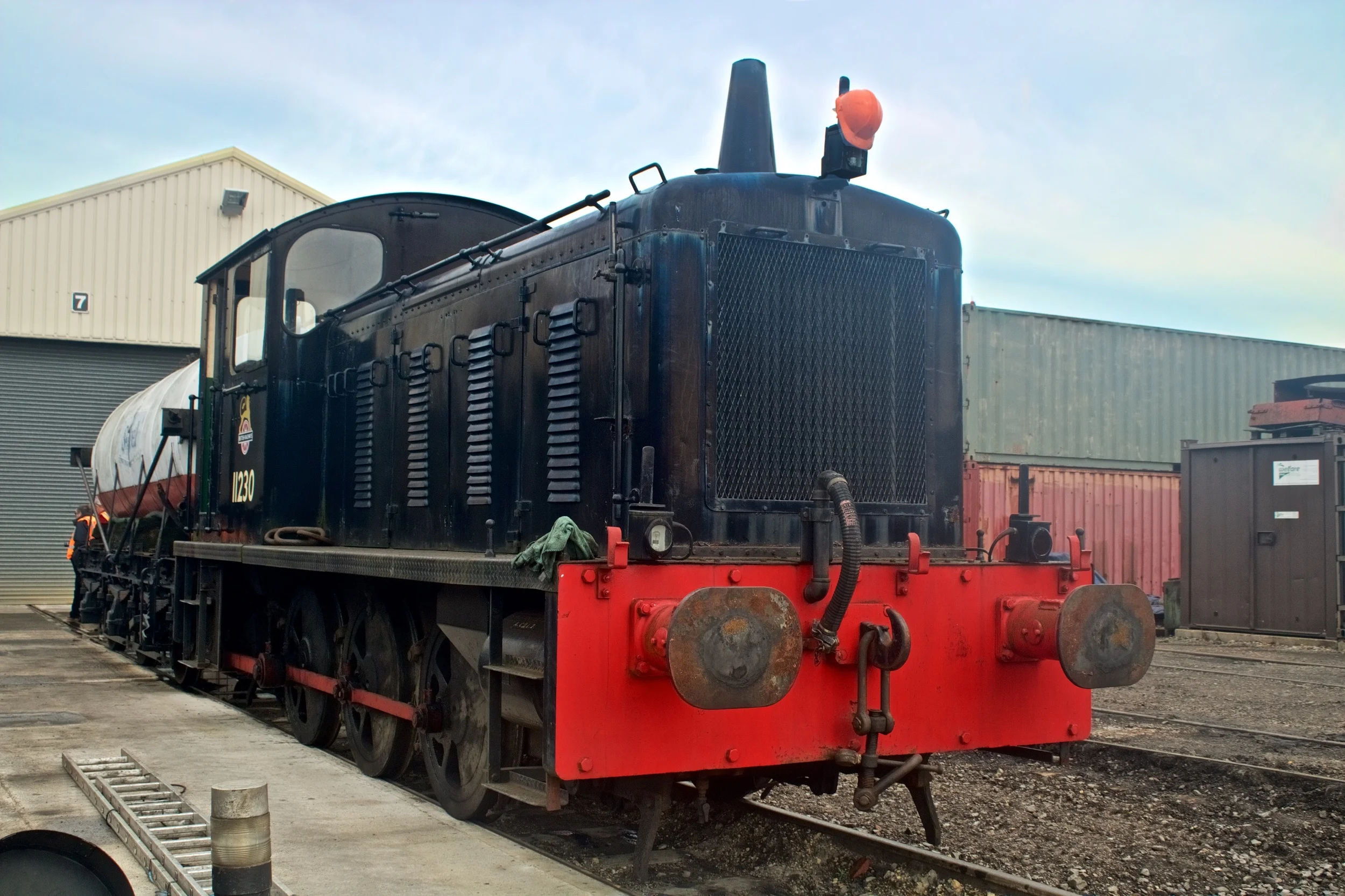04 Class loco on the Gloucester and Warwickshire Railway - Photo: Gwion Rhys Davies