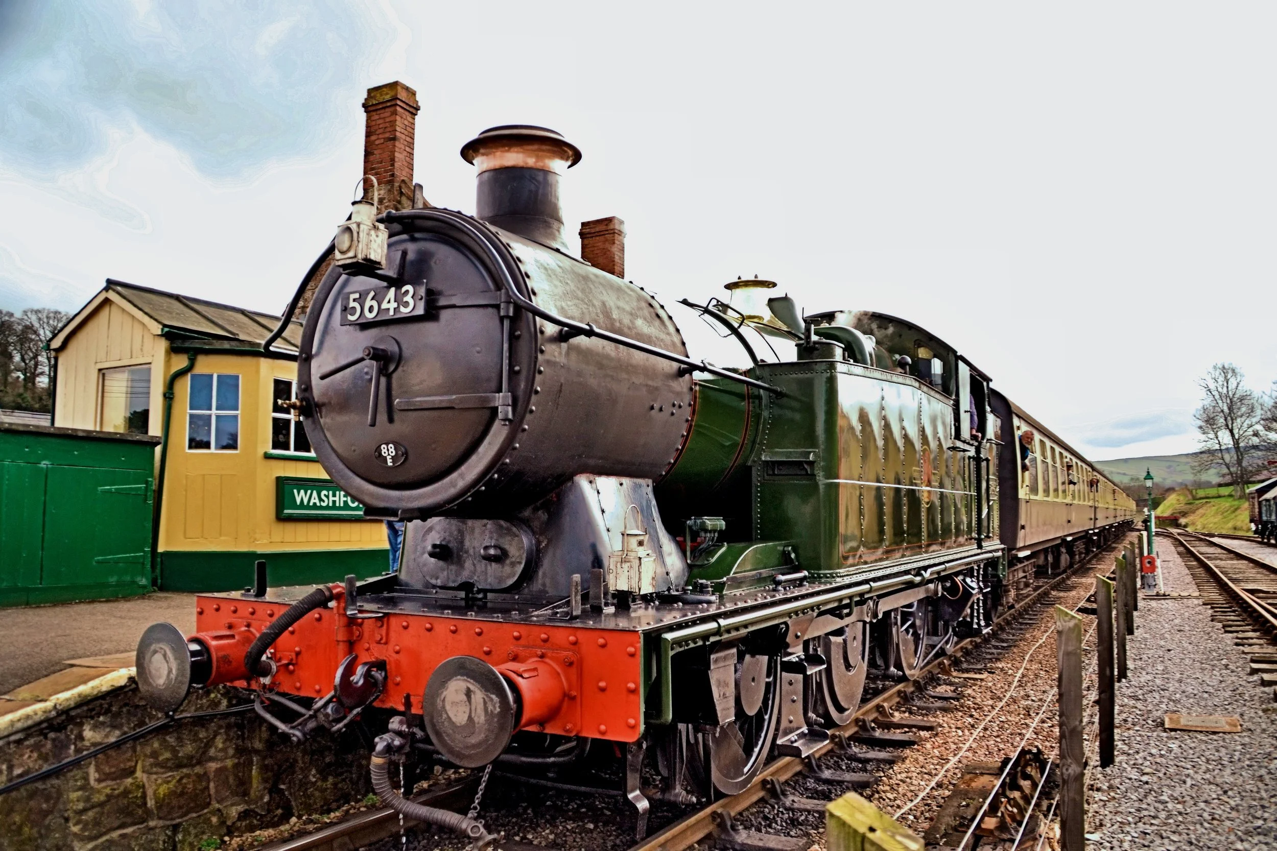 5643 on the West Somerset Railway - Photo by Tony Richards