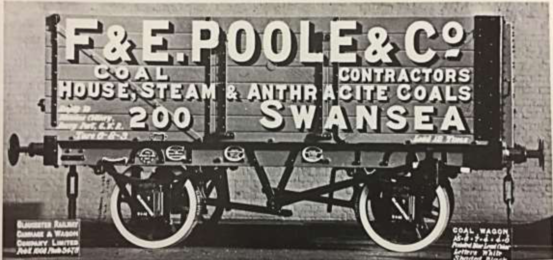 No intention of breaching copyright has been taken in using this photo for illustrative purposes only. We acknowledge that the photograph has been published before by both the Lightmoor Press and the Gloucester Railway Carriage and Wagon Company and thank both for its use.