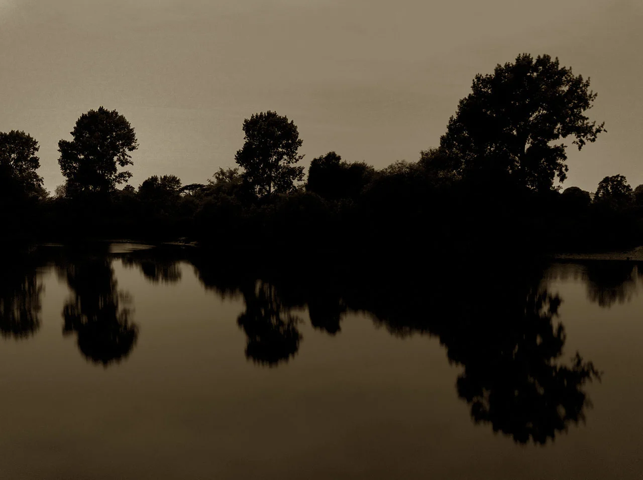 The Thames At Kew