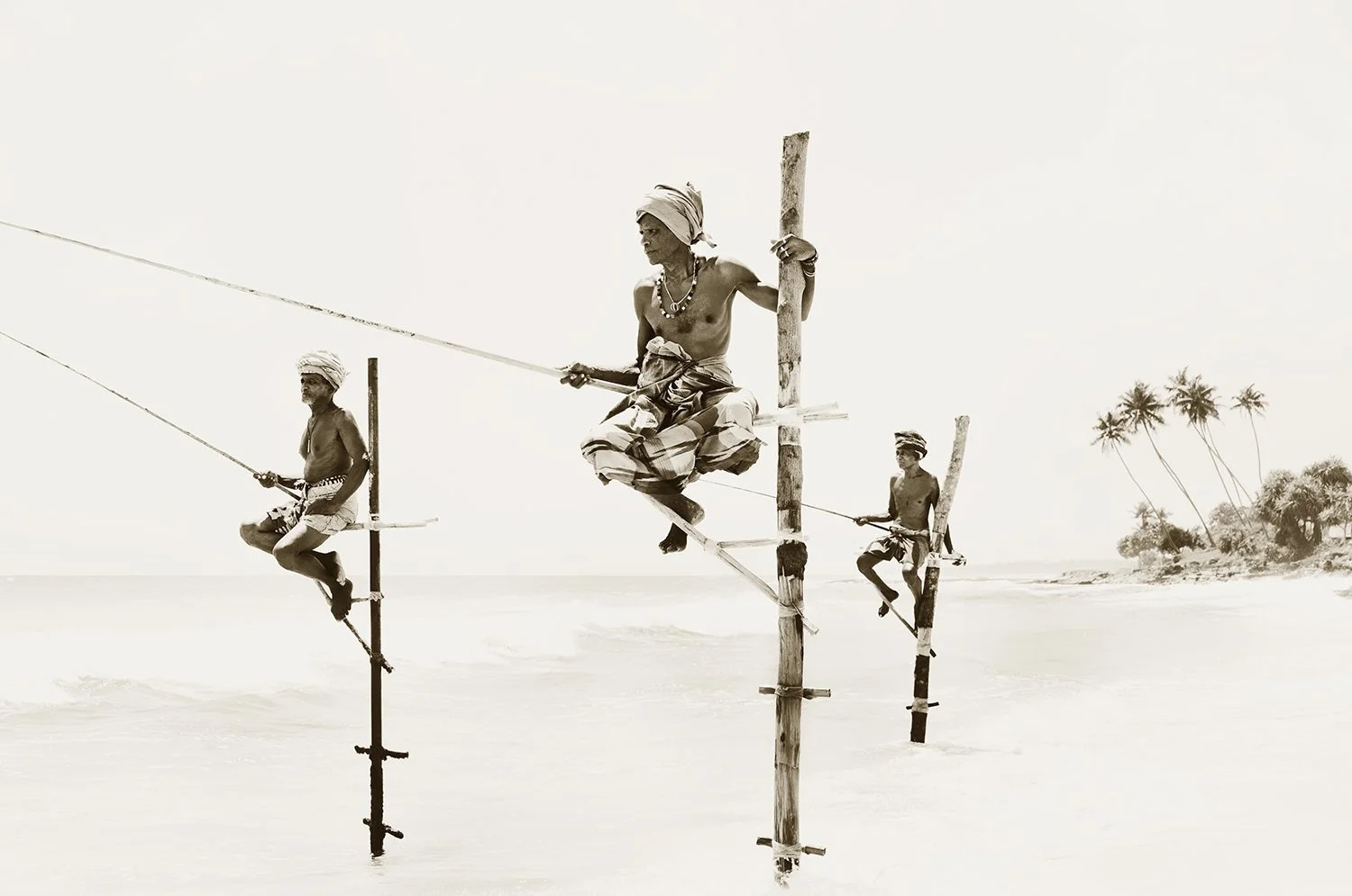 Stilt fishermen