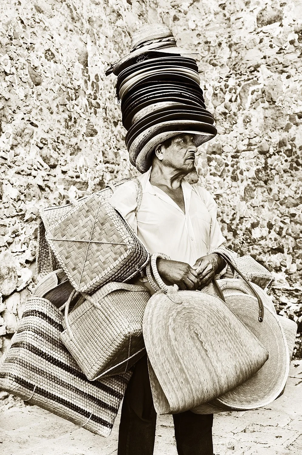 Hats and baskets