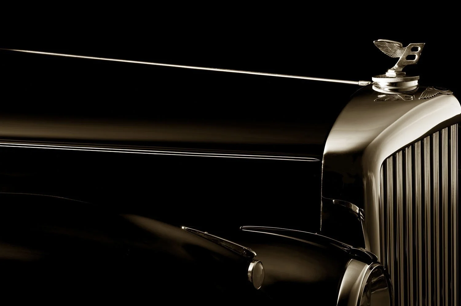Bentley R Type Convertible, 1955 (grille)
