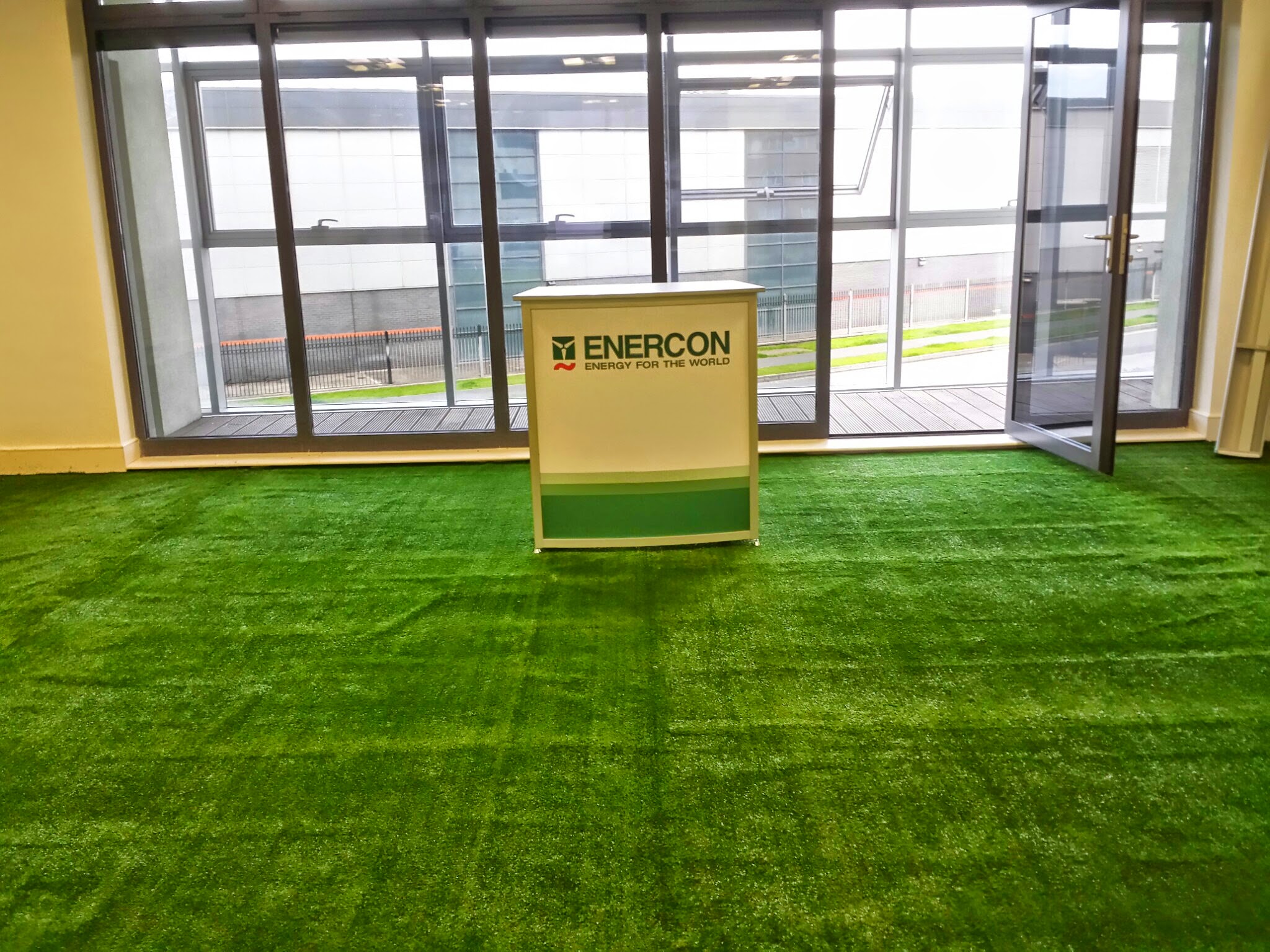 conference room with grass