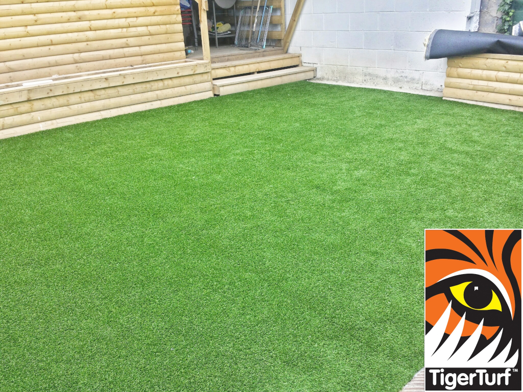 new synthetic grass lawn