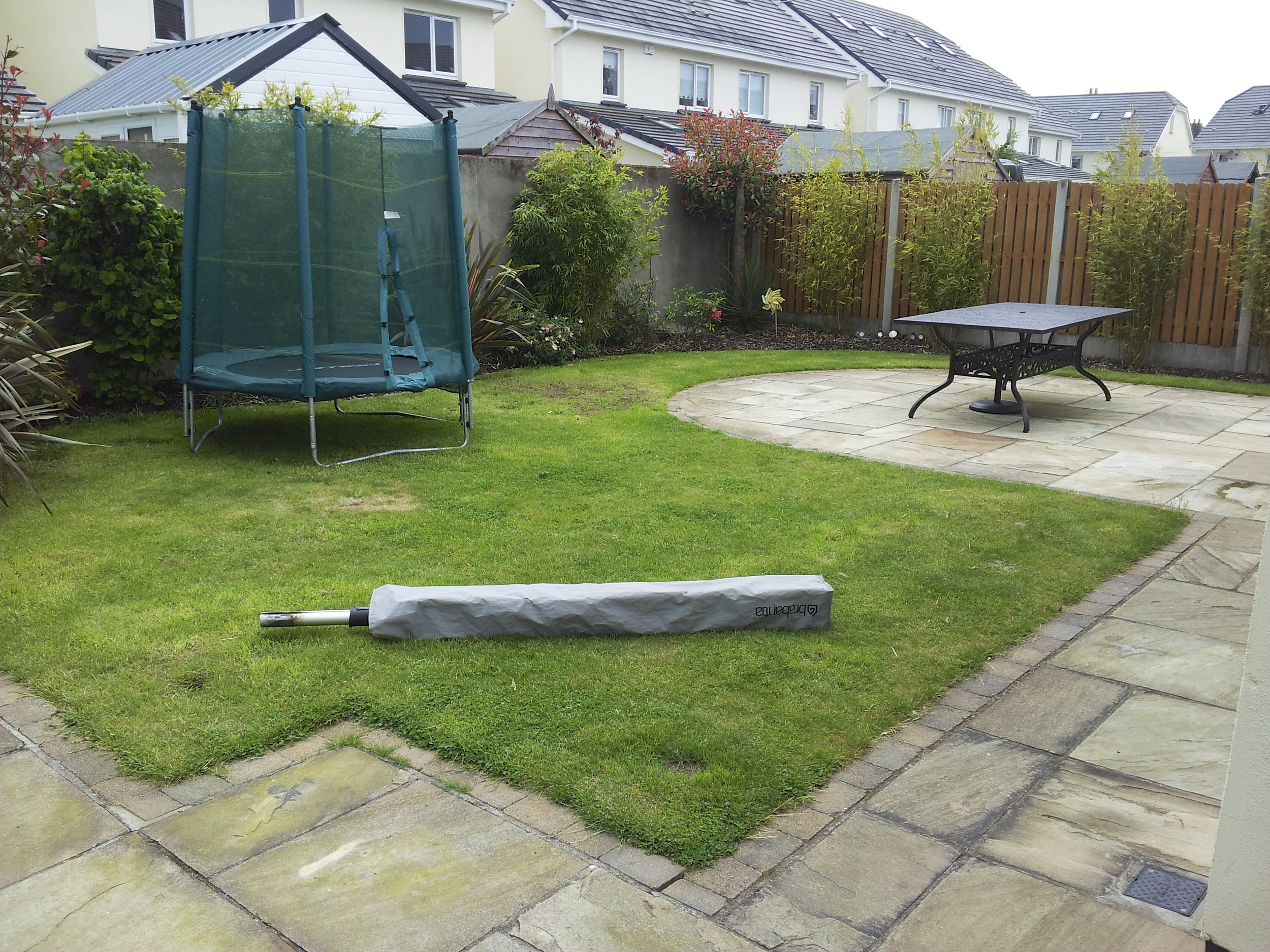 A garden before lawn installation dublin ireland.jpg