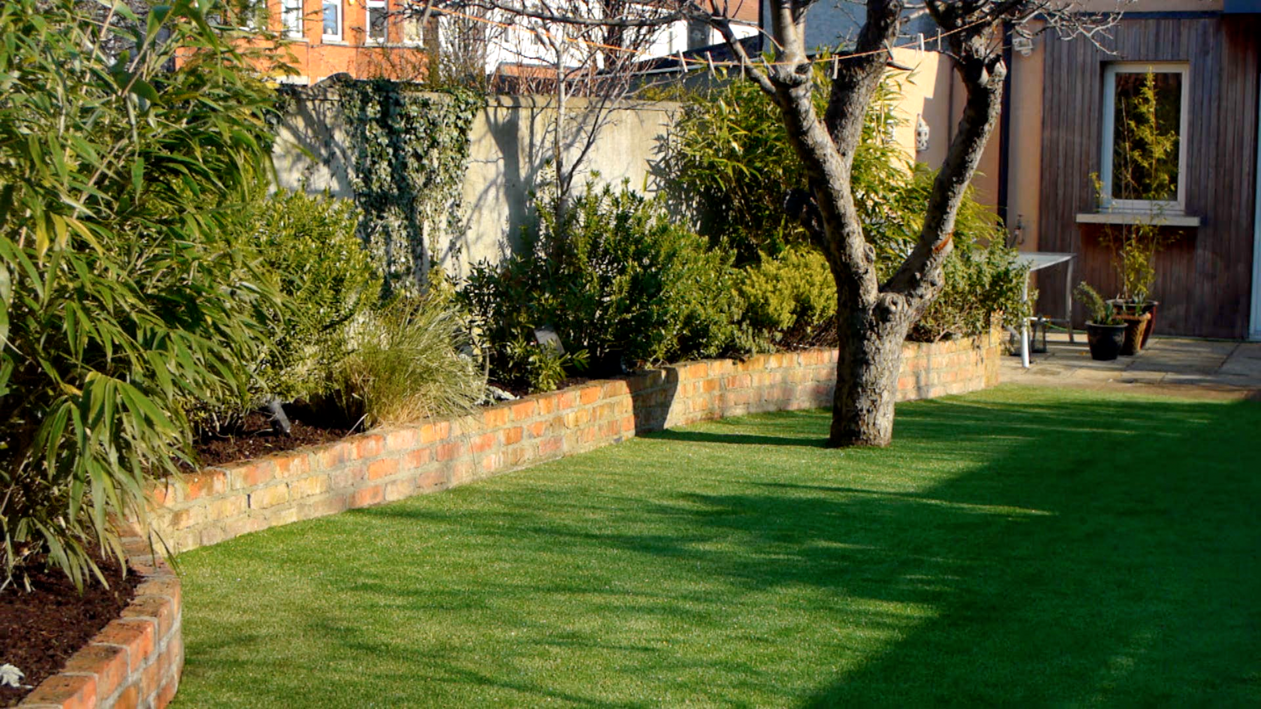 landscaped garden