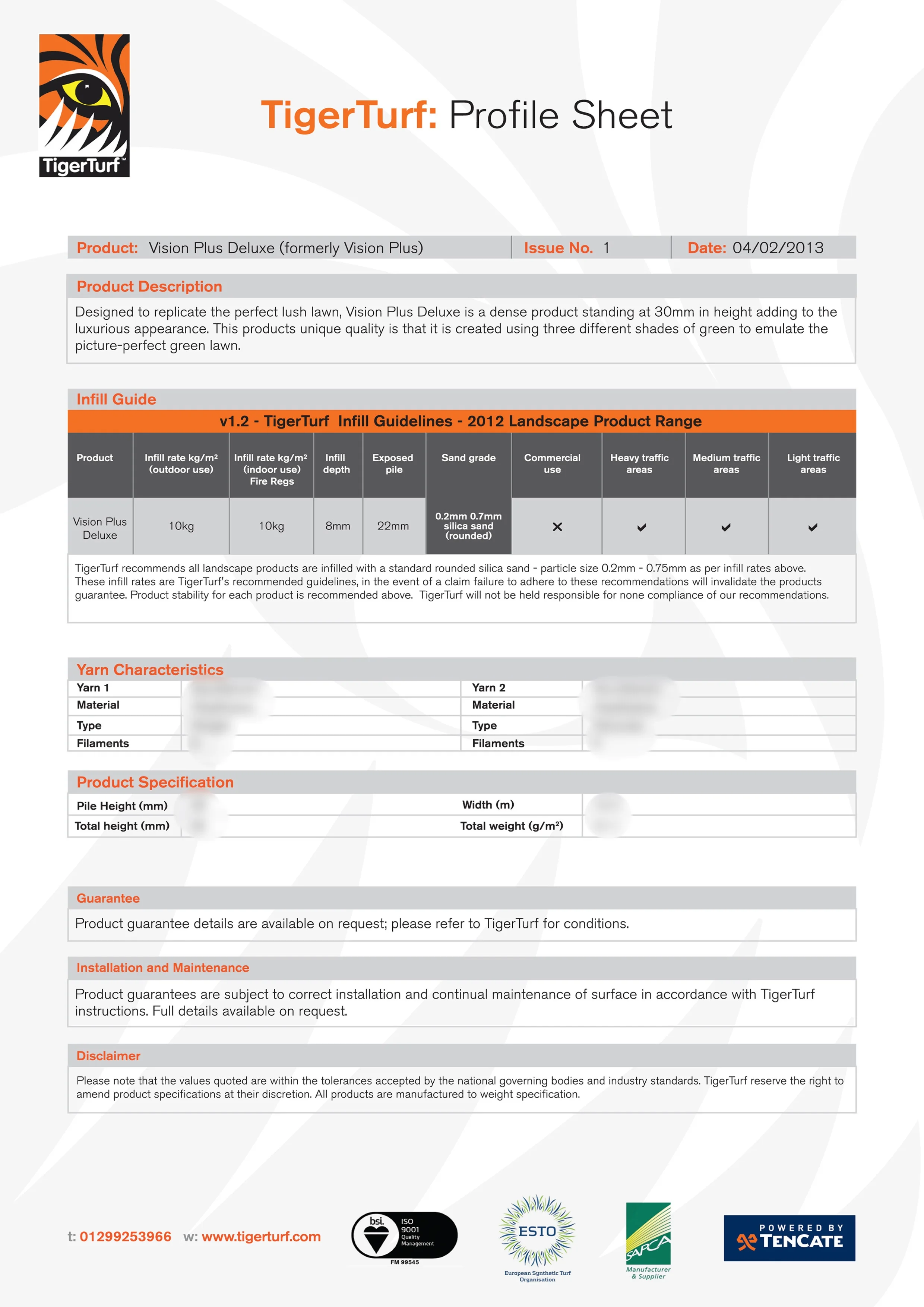 TT-DatasheetBack-VisionPlusDeluxe