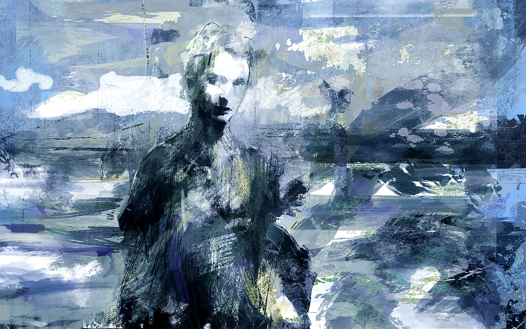 " wet landscape II"