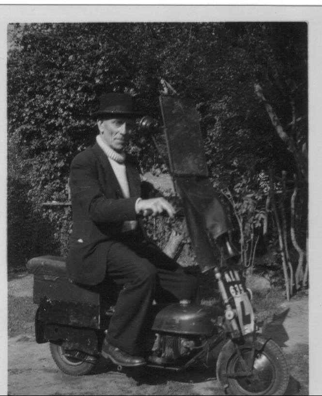 Edward Smith- Corgi Motorcycle owner, purchased from P&C in 1948